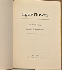 Tiger Flower by Robert Vavra Illustrated by Fleur Cowles 1968 HC/DJ First UK ED