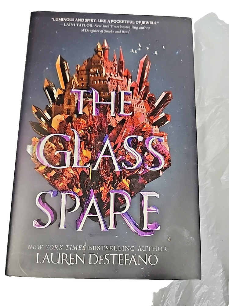 SIGNED w/Bookplate ~The Glass Spare ~by Lauren DeStefano ~1st Ed ~2017 ~ HC~DJ