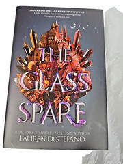 SIGNED w/Bookplate ~The Glass Spare ~by Lauren DeStefano ~1st Ed ~2017 ~ HC~DJ