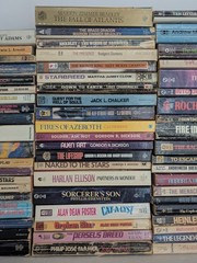 Huge 120 Book Lot VTG Sci-Fi Fantasy Paperback DAW ACE FAWCETT Asimov Heinlein