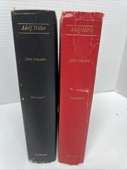 Adolf Hitler Volumes 1 & 2 by John Toland (1976, Hardcover)