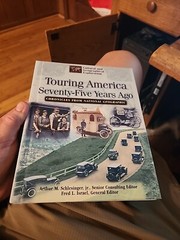 Touring America Seventy-Five Years Ago Library Binding Hardcover Schlesinger