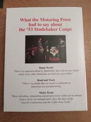 „STUDEBAKER’S FINEST” John Bridges Hard Cover ,Dust Jacket