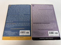 Jacqueline Winspear Lot 15 Maisie Dobbs Mysteries 1930s England