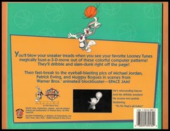 Lot Of 4 Space Jam Books Eye Illusions Michael Jordan Looney Tunes