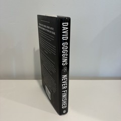 Never Finished David Goggins 2022 First Edition Hardcover Lioncrest Publishing