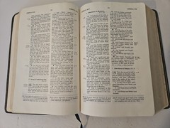 Ryrie Study Bible New American Standard Moody Press 1978 Black Bonded Leather