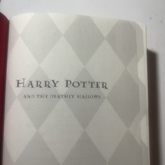RARE HARRY POTTER And The Deathly Hallows 2007 1st edition ERROR 759 End Page