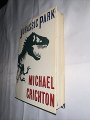 Jurassic Park Michael Crichton 1990 HC DJ