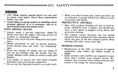 1984 Honda ATC200ES Big Red Owner’s Manual 74 Pages
