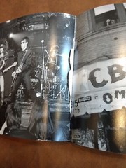 CBGB & OMFUG BOOK HILLY KRISTAL DAVID BYRNE 2005 UNDERGROUND ROCK MUSIC ABRAMS