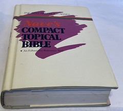 Nave’s Compact Topical Bible 1972 Regency Reference Library Zondervan HB Dust Ja