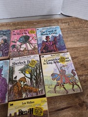 Lot of (7) Moby Books Illustrated Classic Editions Vintage Mini Paperback Books