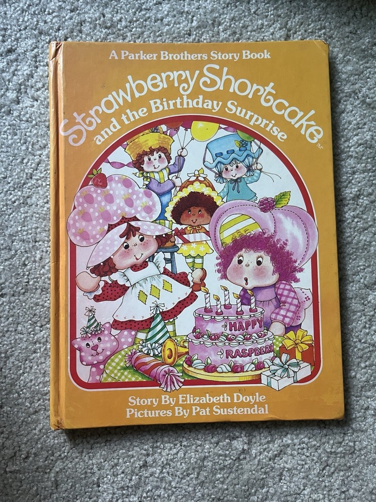 Strawberry Shortcake And The Birthday Surprise 1983 Hardback