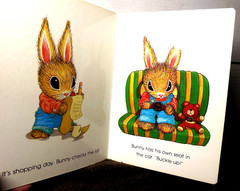 Bunny Goes To Market – Children’s Board Book – by Stephen Cosgrove & C. Rasoner