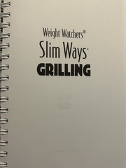 Weight Watchers Slim Ways to Grilling Spiral-Bound Hardcover 175 Pages VGC 1996