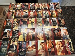 20 Random Silhouette Desire Edition Paperbacks Lot Books Steamy Romances
