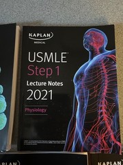 Kaplan Medical USMLE Lecture Notes, 2021 LOT of 5 Books