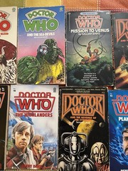 Vintage Doctor Who Paperback Books Lot Of 35