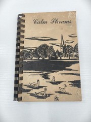 Vintage 1985 Calm Streams Elizabeth Braswell Poetry North Carolina Chapbook