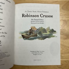 Robinson Crusoe A Classic Story About Patience Values to Live By Series Paperbac