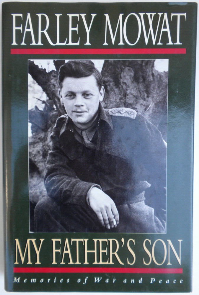 FARLEY MOWAT 1st edition autobiography MY FATHER’S SON 342 pages Unread memoir