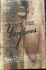 NEW YORK YANKEES 2004 Information and Record Guide 344 Pages!