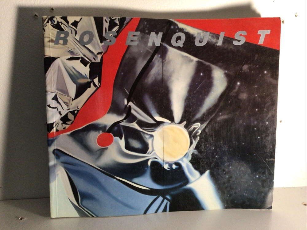 James Rosenquist Spanish IVAM Exhibition Book – 1991 – 200+ pages