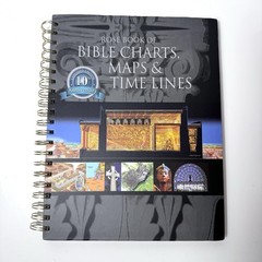 Rose Book of Bible Charts Maps and Time Lines Spiral Bound