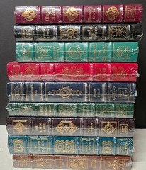 LOT OF 9 FIRST 1ST EDITION SIGNED EASTON PRESS BOOKS TOMORROW AND NEW SEALED