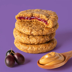 Bobo’S Pb&Js, Peanut Butter Oat Crust with Grape Filling, 5 Pack of 2.1Oz Oat Sn