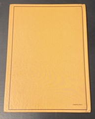 Vintage Rourke Dinosaur Library 7 Books Yellow Orange Peach Decorative Bookshelf