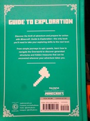 Minecraft: Guide to Exploration (Updated) – Hardcover By Mojang AB – LIKE NEW
