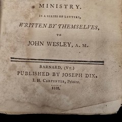 John Wesley. The Experience of Several Eminent Methodist Preachers 1812
