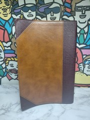 Holy Bible King James Version Large Print Edition 2016 Brown Leather