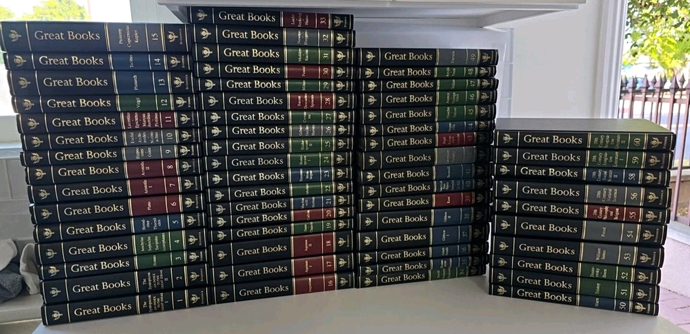 Britannica Great Books Of The Western World Complete Set Multicolor Black 1 – 60