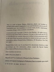 Commonwealth A Novel by Ann Patchett 2017