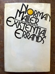 Signed Norman Mailer Existential Errands Hardcover 1st Edition 1972 VG+/VG+
