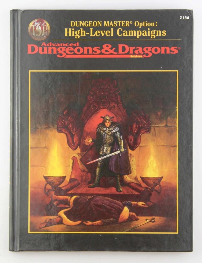 AD&D 2nd ed High Level Campaigns DMG Option VG Skip Williams ORIGINAL
