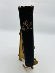 THE HOLY BIBLE King James Version SELF-PRONOUNCING 1950s National Bible Press