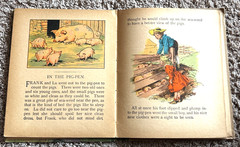 Antique Children’s Illustrated Book Rainy Day Stories Mcloughlin Brothers 1800’s