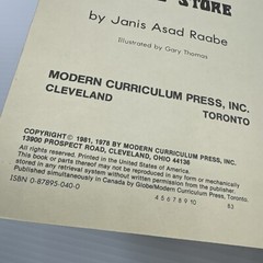 Smith’s Store Janis Asad Raabe c1981 Primary Readers Set 4 Modern Curriculum