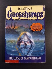 Goosebumps #56 The Curse of Camp Cold Lake Bookmark and Cards Attached 1st Print