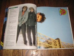 Pix Italian Magazine 85 Duran Duran Fold out Poster! A View To A Kill