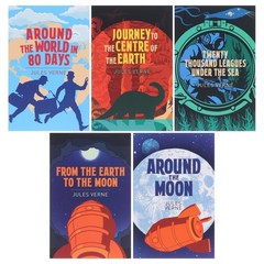 The Classic Jules Verne Collection 5 Books Box Set – Ages 14+ – Paperback