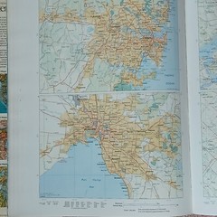 Rand McNally The New International Atlas 1983 Large Hardcover Format 11.5 x 15in
