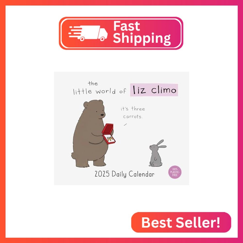 Little World of Liz Climo 2025 Daily Calendar