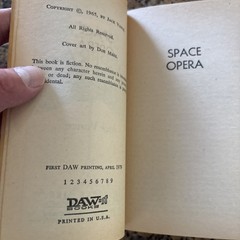 Space Opera + Alastor 2262+ Jack Vance 3 VTG Fantasy PBs 1980s 1st DAW/Ace Print