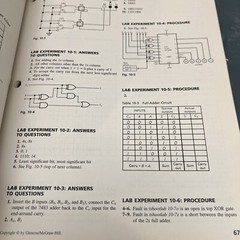 Instructor’s Manual to Accompany Digital Electronics: Principles And Applicati..