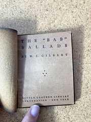 BAB Ballads Olive Schreiner Green Miniature Little Leather Library Book 1920s